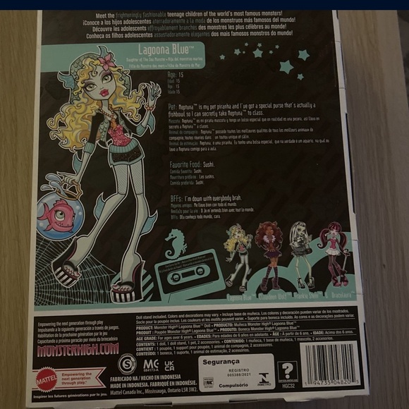 Monster high doll